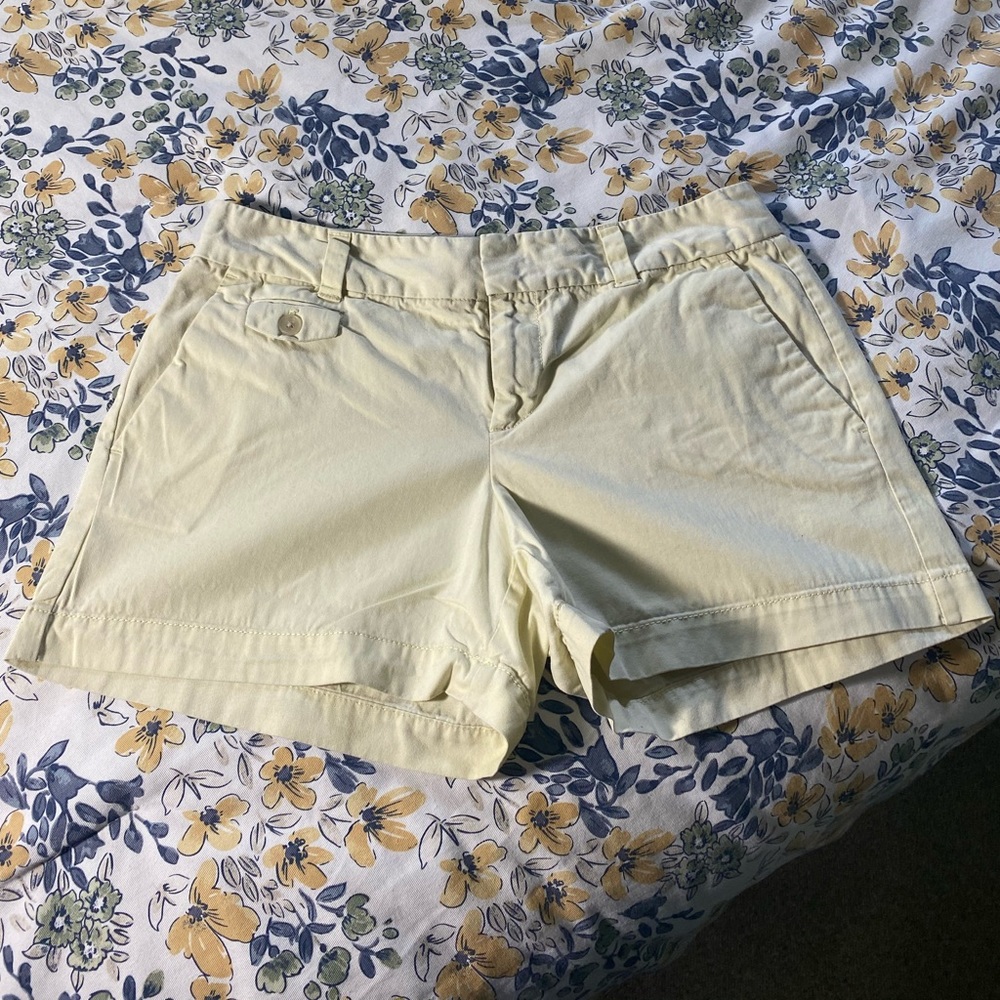 Ann Taylor Loft Pastel Yellow Shorts